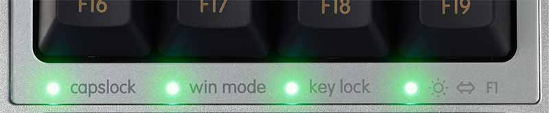 LED color: Green