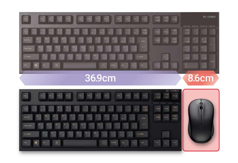 Product : REALFORCE TKL SA / R2TLSA-US4-BK | REALFORCE | Premium