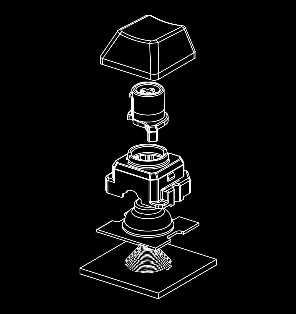 Topre Capacitive Key Switch