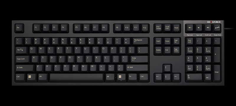 Products - Master Series - Windows | REALFORCE | Premium Keyboard 