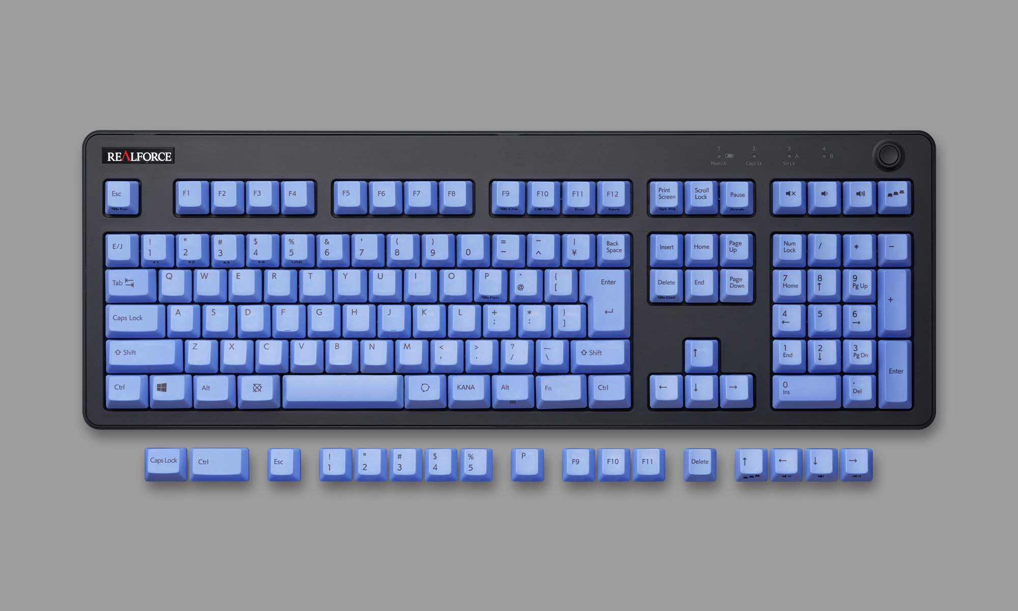 製品 : REALFORCE R3 / R3S カラーキーキャップセット | REALFORCE 製品 : REALFORCE R3 / R3S カラーキーキャップセット | REALFORCE