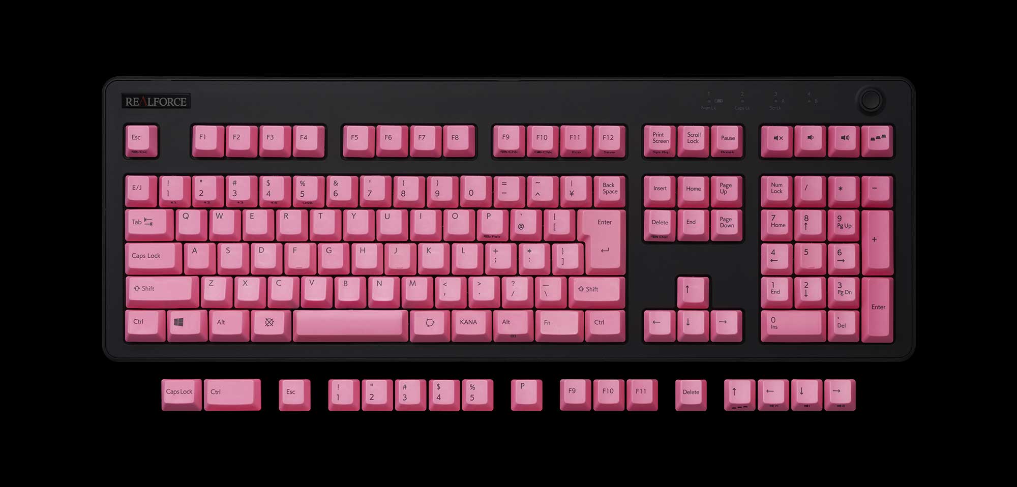 製品 : REALFORCE R3 / R3S カラーキーキャップセット | REALFORCE