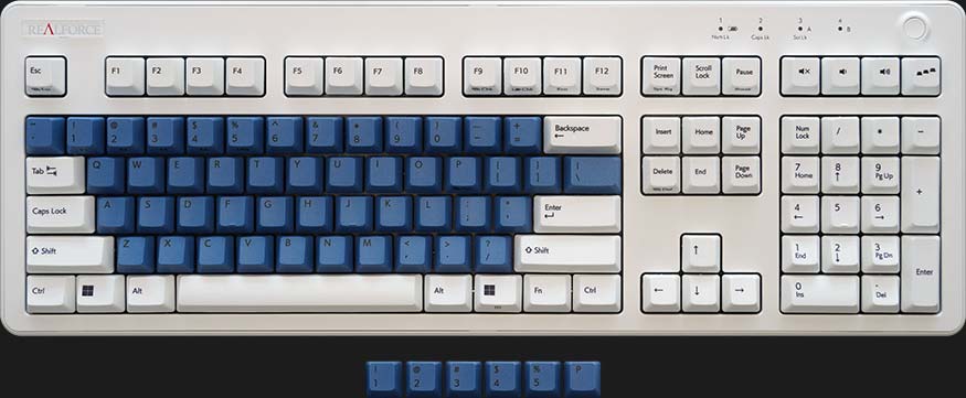 最新な カラーキーキャップセット R3S / R3 REALFORCE : 製品 新色 日本製プレミアムキーボードの最高峰 | REALFORCE | キーボード