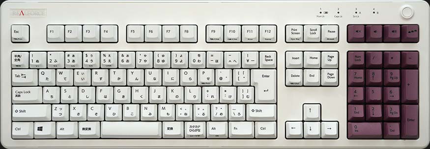 製品 : REALFORCE R3 / R3S カラーキーキャップセット 新色 | REALFORCE | 日本製プレミアムキーボードの最高峰