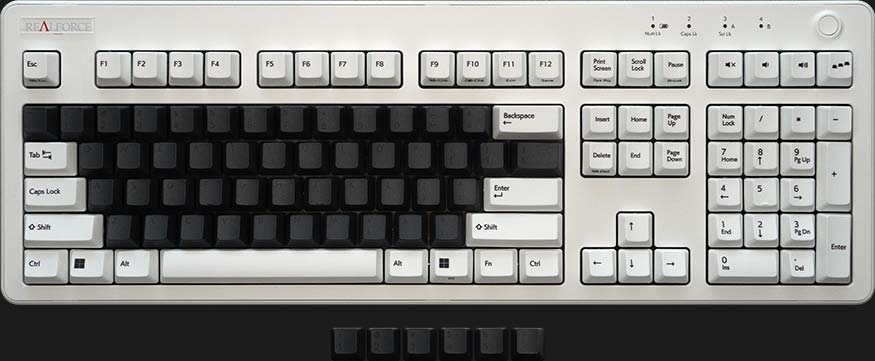 製品 : REALFORCE R3 カラーキーキャップセット | REALFORCE