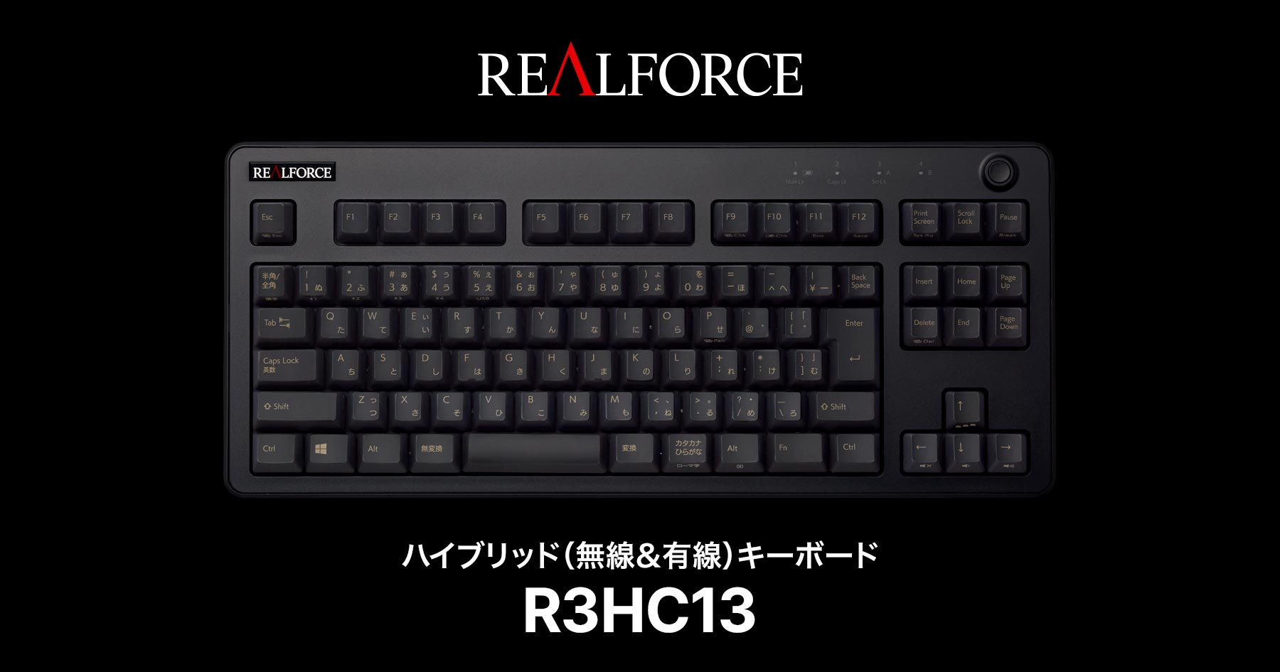 製品 : REALFORCE / R3HC13 | REALFORCE | 日本製プレミアムキーボード