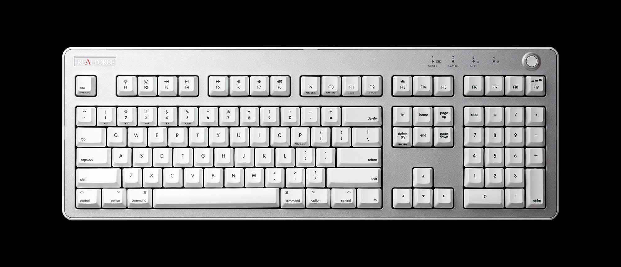 製品 : REALFORCE R3 キーボード Mac 配列 / R3HF21 | REALFORCE