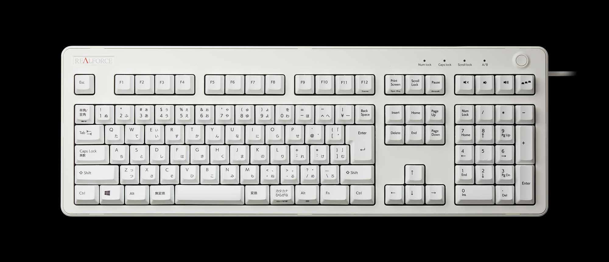 製品 : REALFORCE / R3UA21 | REALFORCE | 日本製プレミアムキーボード ...