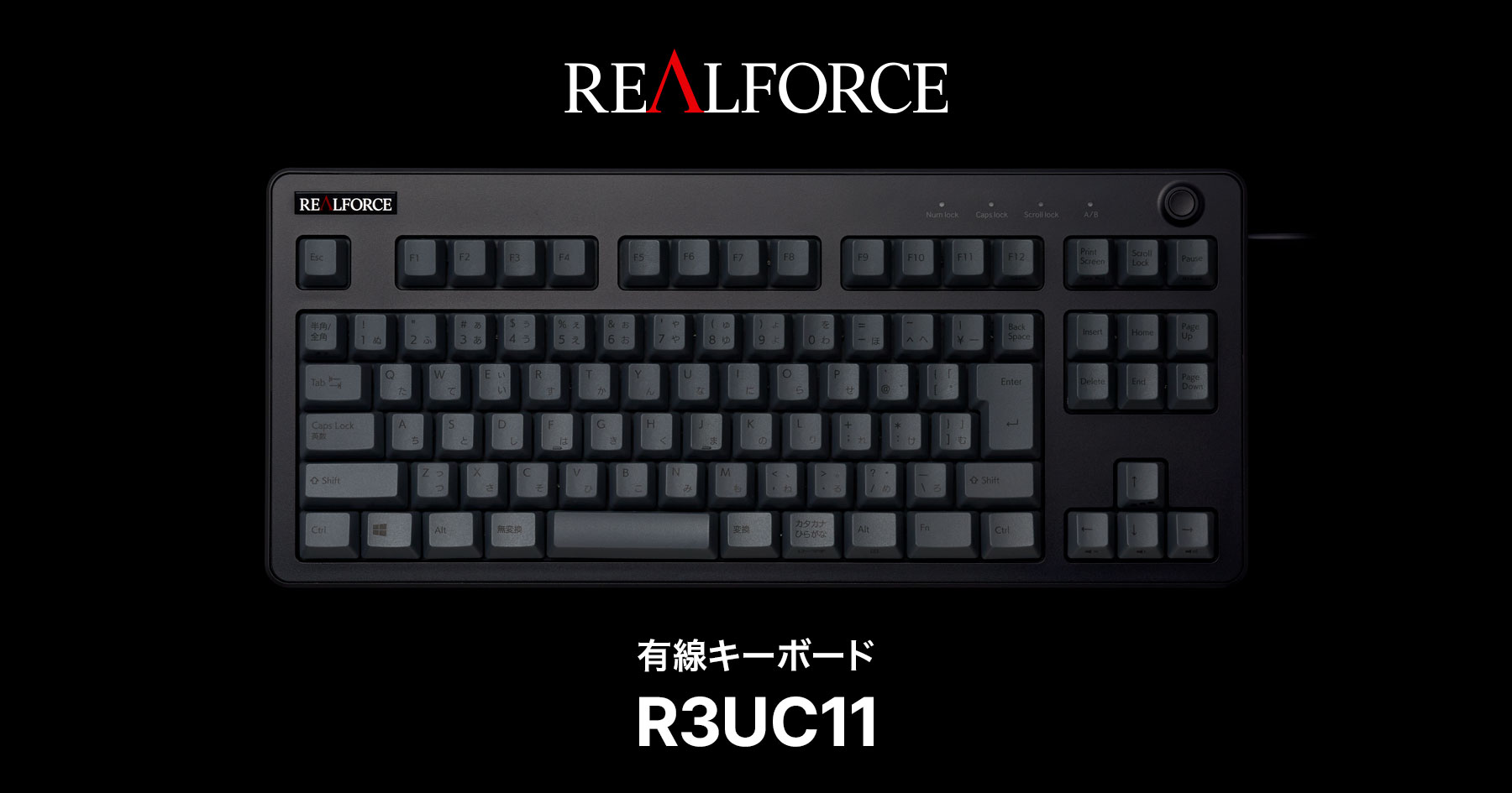 製品 : REALFORCE / R3UC11 | REALFORCE | 日本製プレミアムキーボード 
