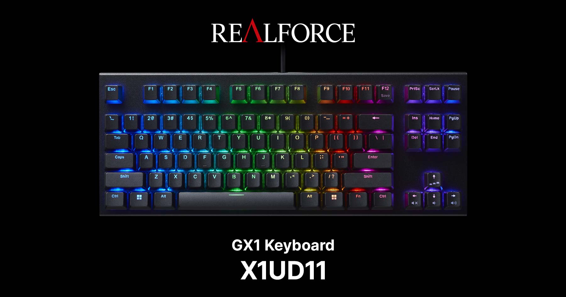 製品 : REALFORCE / X1UD11 | 日本製プレミアムキーボードの最高峰