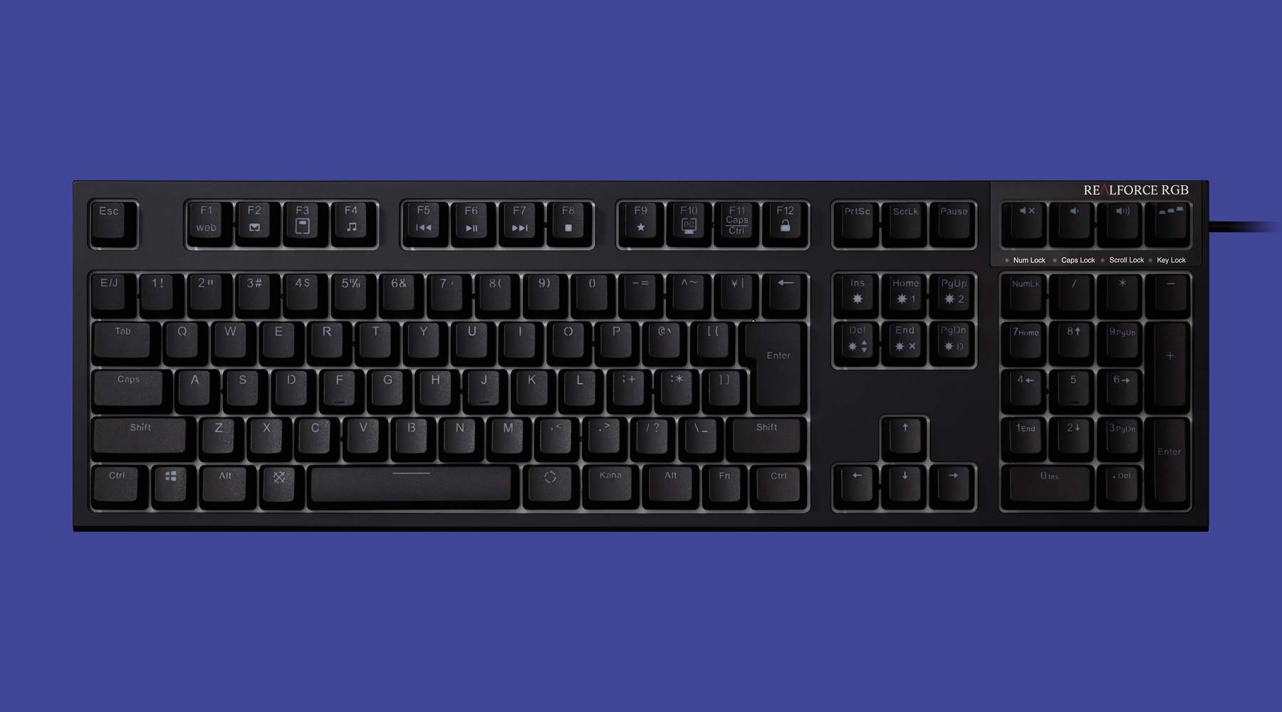 製品 : REALFORCE RGB（日本語配列モデル） | REALFORCE | 日本製 ...