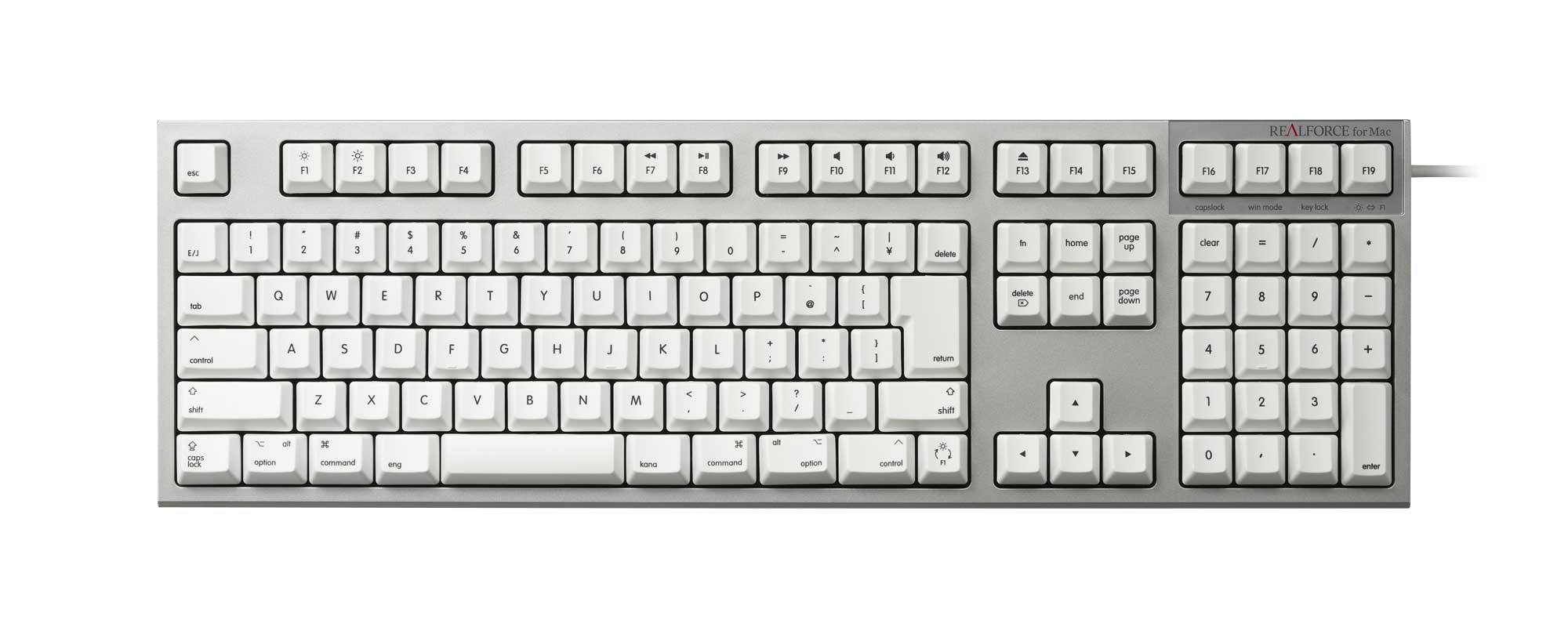 【新品未開封】REALFORCE for Mac / R2-JPVM-WH