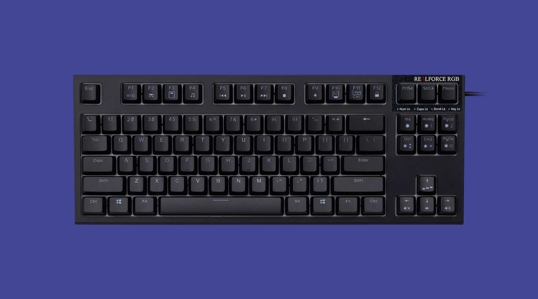 製品 : REALFORCE RGB TKL / R2TLA-US4G-BK | REALFORCE | 日本製