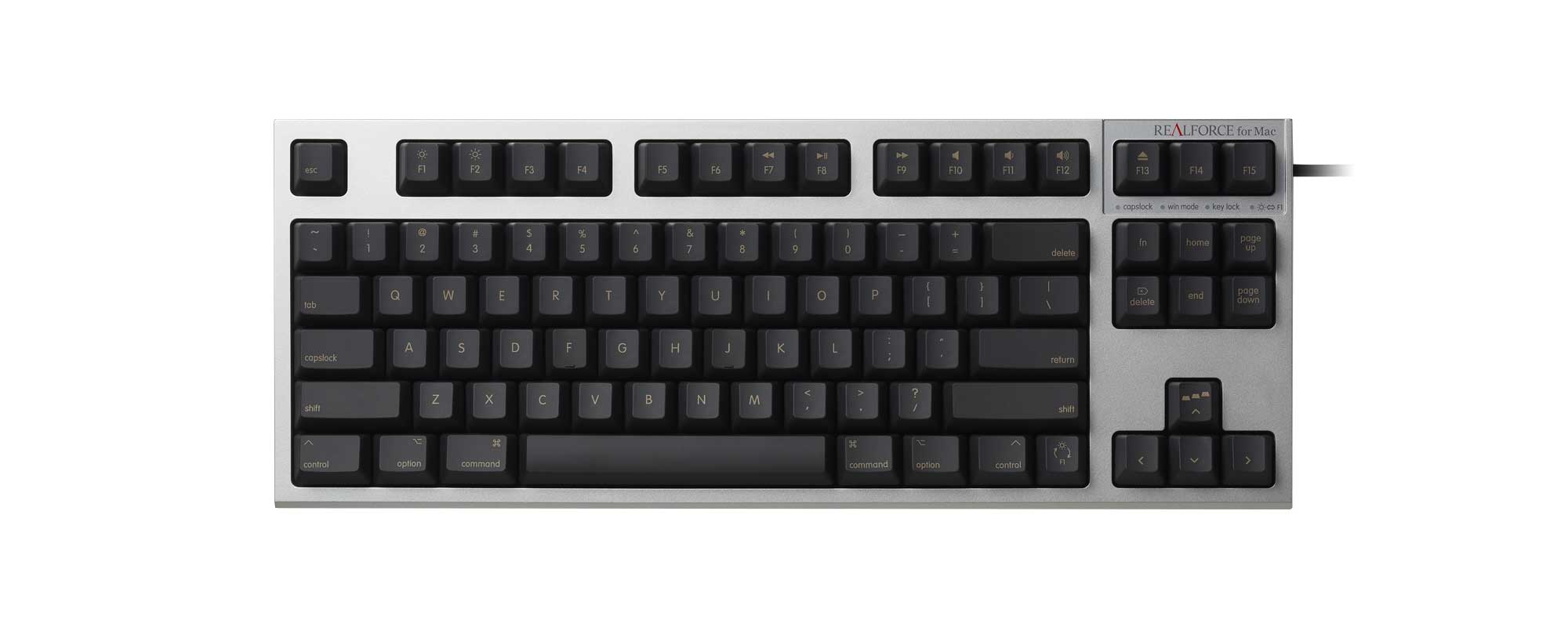 製品 : REALFORCE TKL SA for Mac / R2TLSA-US3M-BK | REALFORCE