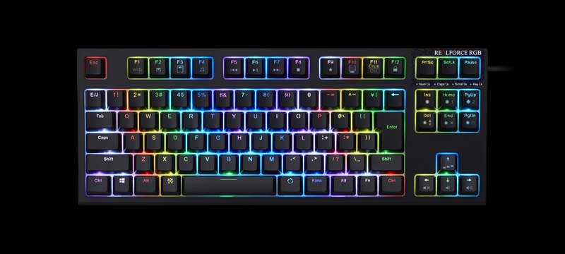 Realforce RGB TKL / R2TLA-JP4G-BK