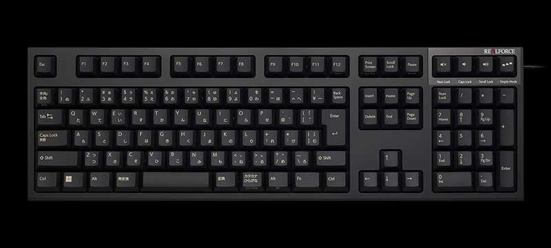 製品 Master Series Windows Realforce 日本製プレミアムキーボードの最高峰