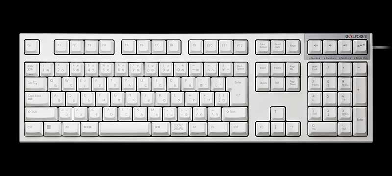 製品 - すべての製品 | REALFORCE | 日本製プレミアムキーボードの最高峰