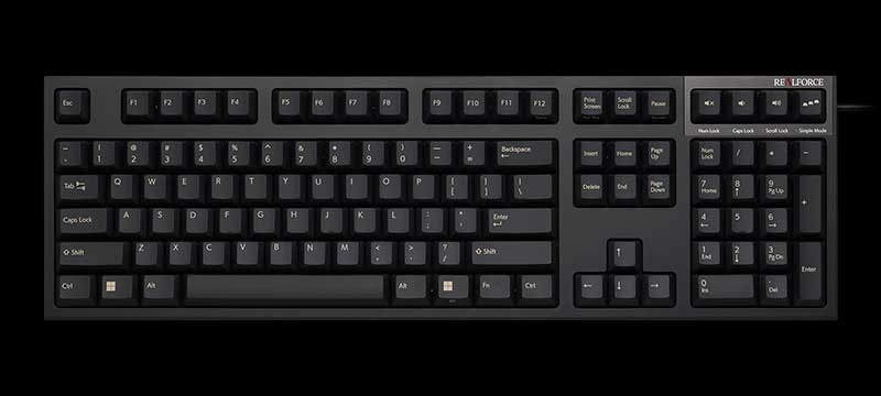 製品 - R3S キーボード | REALFORCE | 日本製プレミアムキーボードの最高峰