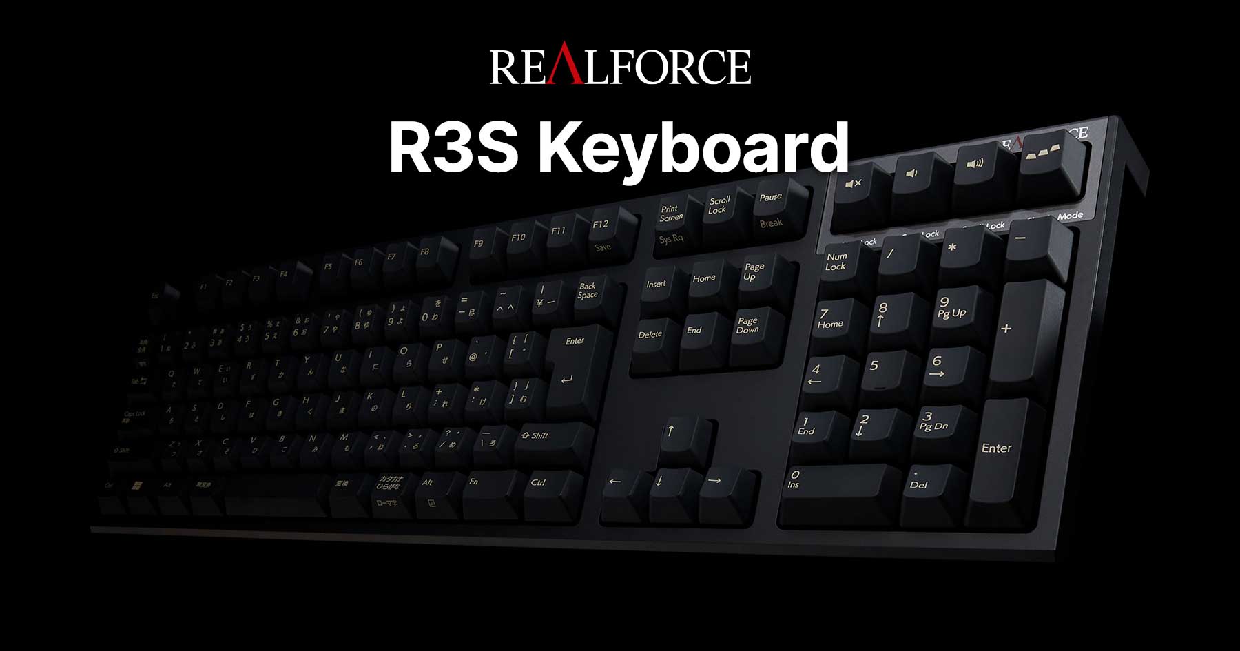 製品 - R3S キーボード | REALFORCE | 日本製プレミアムキーボードの最高峰