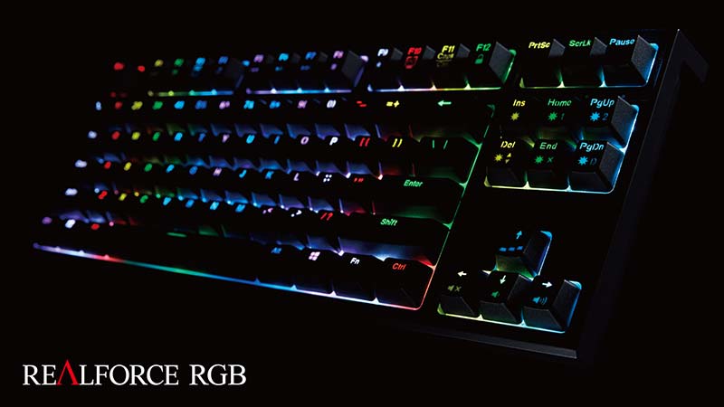 REALFORCE RGB PC壁紙（デスクトップピクチャ）